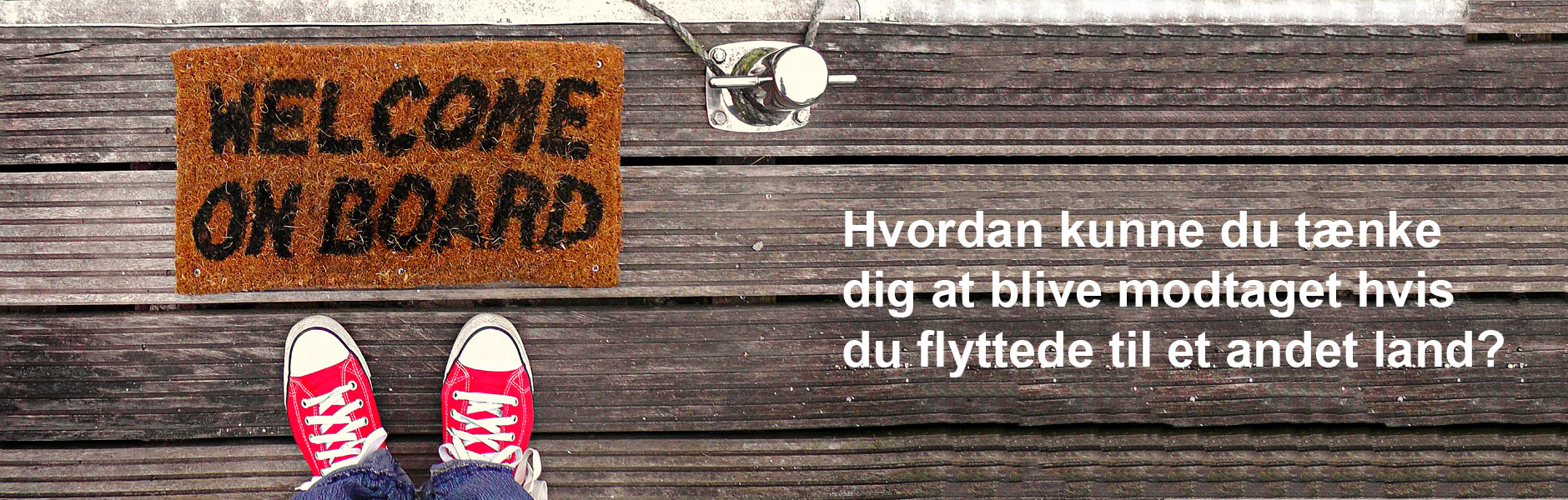 Hvordan kunne du tænke dig at blive modtaget hvis du flyttede til et andet land